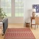 Nourison Home™ Positano Terracotta 5'x7' Area Rug Style 1-1