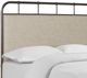 FD Home® Outfitter Post Bourbon King Upholstered Metal Bed-2