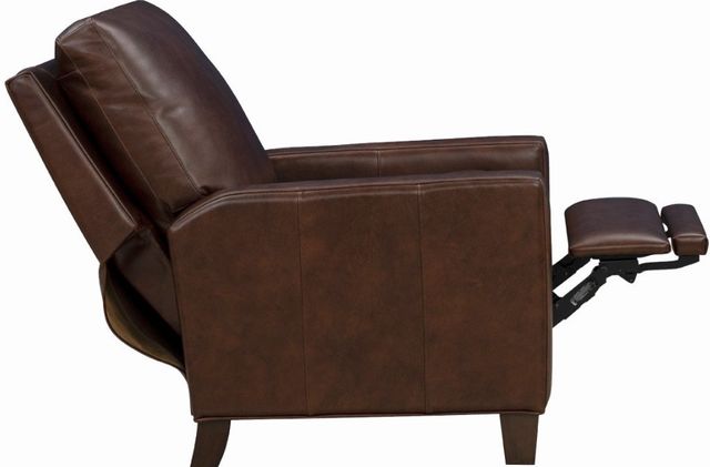 BarcaLounger® Fairview Elway Fudge Leather Manual Recliner-1
