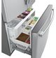 GE Profile™ 23.09 Cu. Ft. Stainless Steel Counter Depth French Door Refrigerator-3