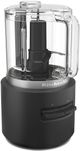KitchenAid® Go™ 5-Cup Black Matte Cordless Food Processor-0