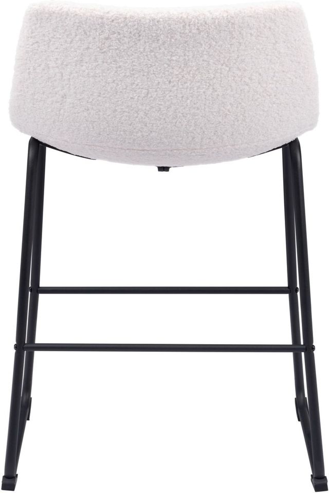 Zuo® Modern Smart Ivory Counter Chair-3