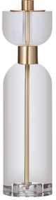 Bassett Mirror Bollin Brass/Crystal Table Lamp-2