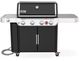 Weber® Genesis E-435 4-Burner Black Freestanding Natural Gas Grill-0