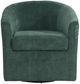 Elements International Torrance Emerald Swivel Chair-1