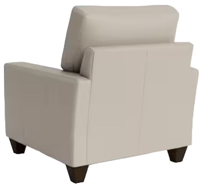 Bassett® Furniture Customizable Benchmade Premier Leather Large Track Arm Accent Chair-3