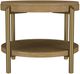 Coaster® Arini 2-Piece Sand Wash Occasional Table with Aged Brass Base Set-2