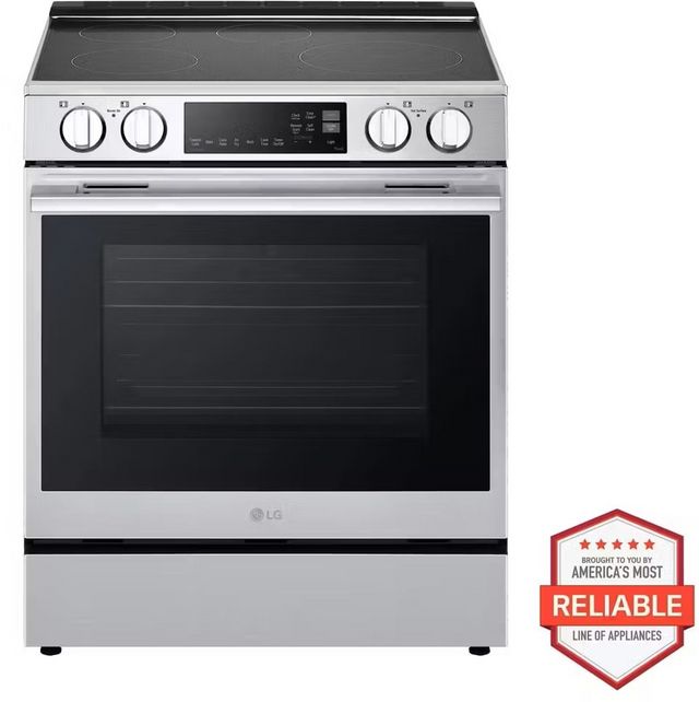 LG 30" PrintProof® Stainless Steel Smart Slide In Induction Range with ProBake Convection®