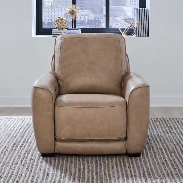 Liberty Furniture Blake Sophia Oatmeal Power Recliner-2