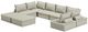 Signature Design by Ashley® Bales 8-Piece Taupe Modular Sectional-1