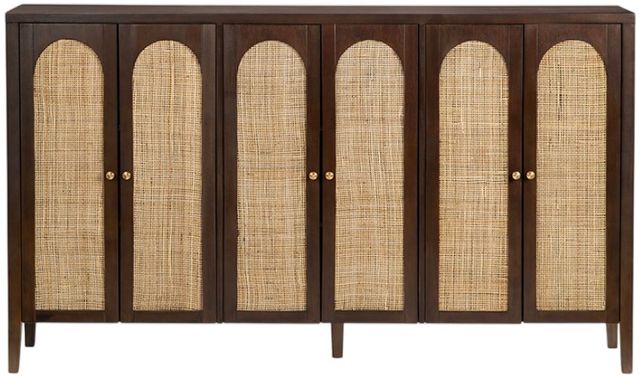 Crestview Collection Acadian Brown Cabinet-1