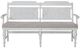 Liberty Furniture River Place Gray/Riverstone White Panel Back Bench-2