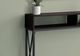 Monarch Specialties Inc. Espresso 48"L Open Shelve Hall Console Table with Black Metal Frame -2