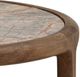 Dovetail Furniture Aruna Dark Brown Side Table-4