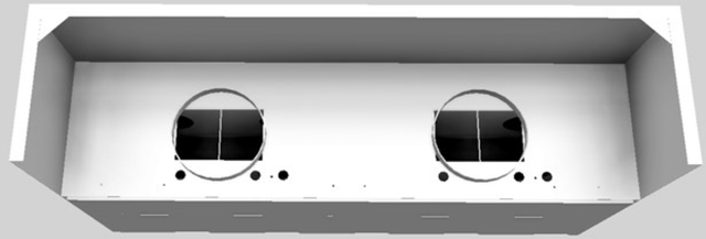 Vent-A-Hood® 48" White Wall Mounted Range Hood-2