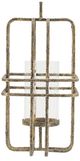 A & B Home Gold Candle Holder-2