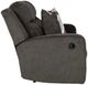 Signature Design by Ashley® Kanlow Dusk Double Manual Reclining Loveseat with Console-1