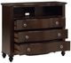 Mazin Furniture Meghan Espresso Youth Media Chest-2