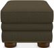 La-Z-Boy® Pembroke Loden Ottoman with Brass Nailhead Trim-1