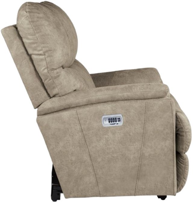 La-Z-Boy® Trouper Stucco Power Wall Recliner with Headrest and Lumbar-3