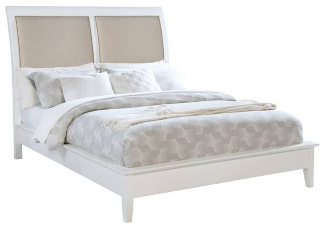 Coaster® Bexhill 4-Piece White Eastern King Bedroom Set-1