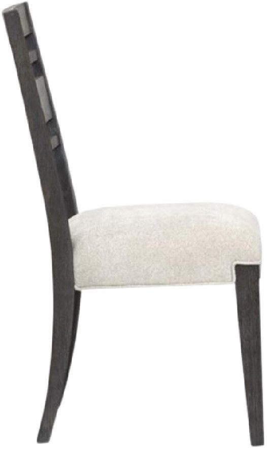 Magnussen Home® Plum Creek Elite Dove/Ravenwood Black Dining Side Chair-3