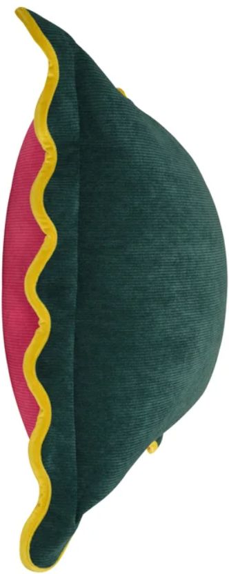 Stylecraft Tamara Day Green/Red Designer Throw Pillow-3