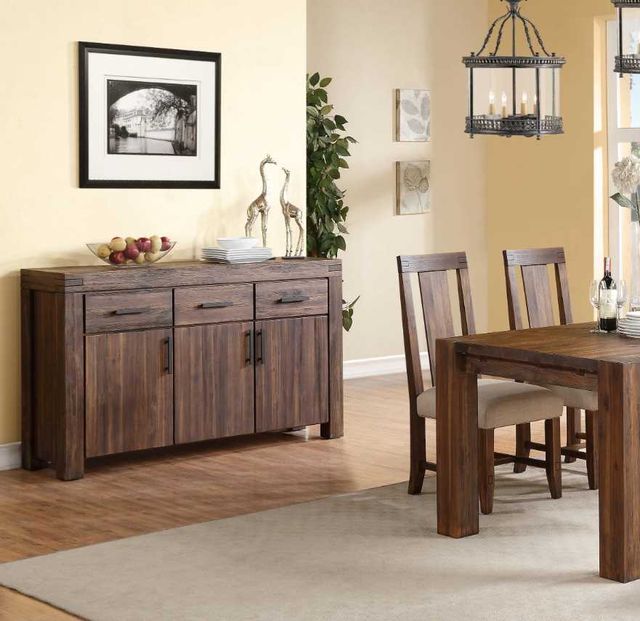Modus Furniture Meadow Brick Brown Sideboard-1