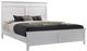 American Wholesale Furniture Cottage Bay White Queen Panel Bed-0