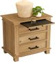 A-America® Glacier Point Golden Java Nightstand-1