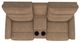 La-Z-Boy® Liam Chestnut Power Wall Reclining Loveseat with Console, Headrest, and Lumbar-4
