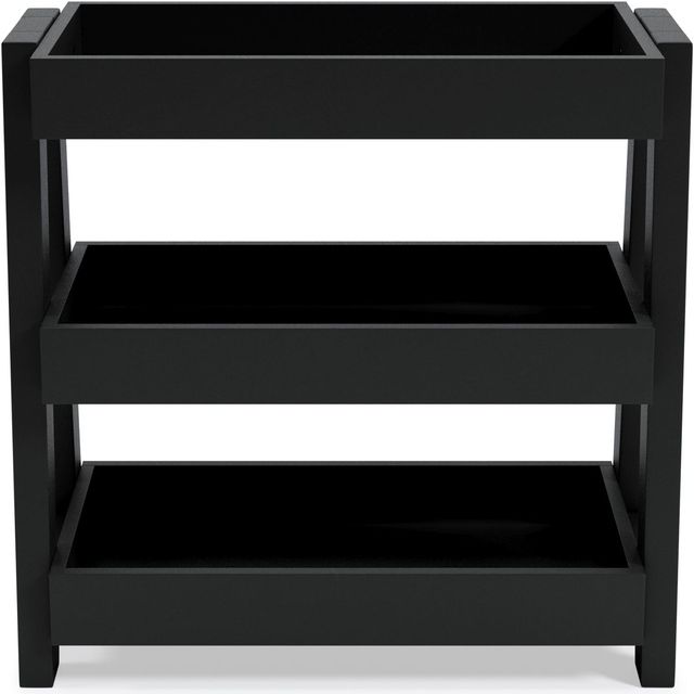 Signature Design by Ashley® Blariden Metallic Dark Gray Accent Shelf-1