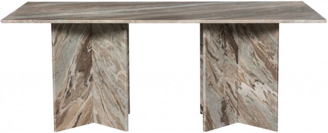 Meridian Furniture Verona Brown 78" Dining Table-1