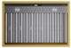 Kucht Professional 30" Stainless Steel Wall Mounted Range Hood with Gold Accents-3