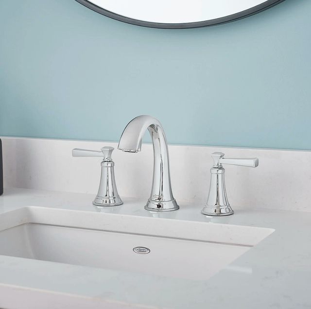 American Standard Glenmere Polished Chrome 8" Widespread 2-Handle Bathroom Faucet with Lever Handles-1