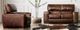 Furniture of America® Mariscano 2-Piece Cognac Living Room Seating Set-0