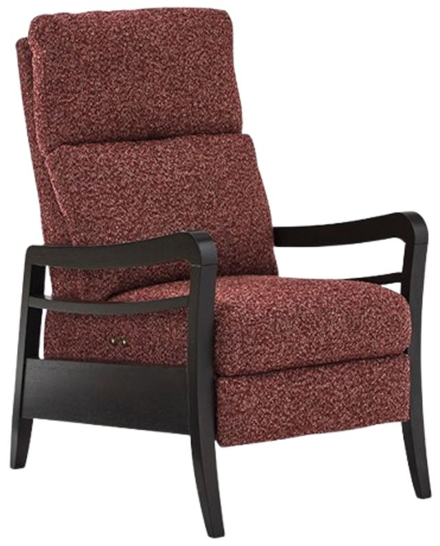 Best® Home Furnishings Customizable Field & Stream Home Ryberson Power High Leg Recliner with Dark Walnut Legs-0