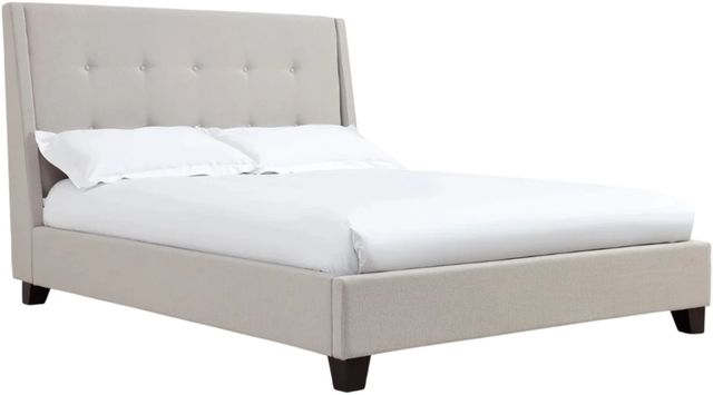 Modus Furniture Madera Putty King Upholstered Platform Bed-0