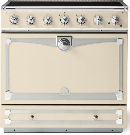 La Cornue CornuFé 90 Albertine 36" Morning Dew Pro Style Induction Range-0