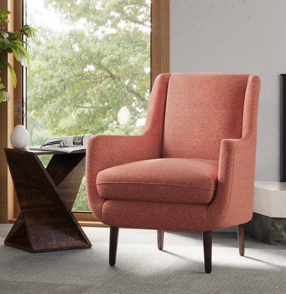 Jofran Inc. Theo Rose Accent Chair-1