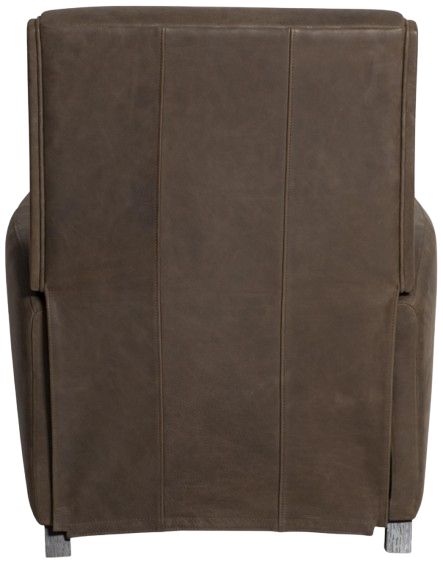 Bernhardt Bastille Bernhardt Living Brown Leather Manual Recliner-4