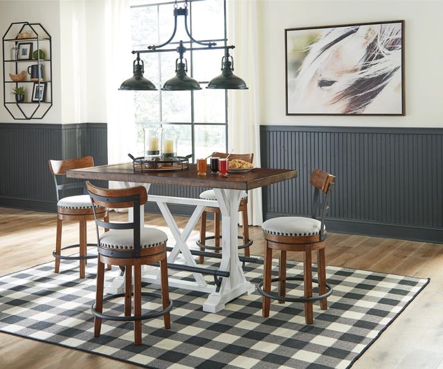 Signature Design by Ashley® Valebeck 5-Piece Brown Counter Height Dining Set-3