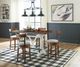 Signature Design by Ashley® Valebeck 5-Piece Brown Counter Height Dining Set-3