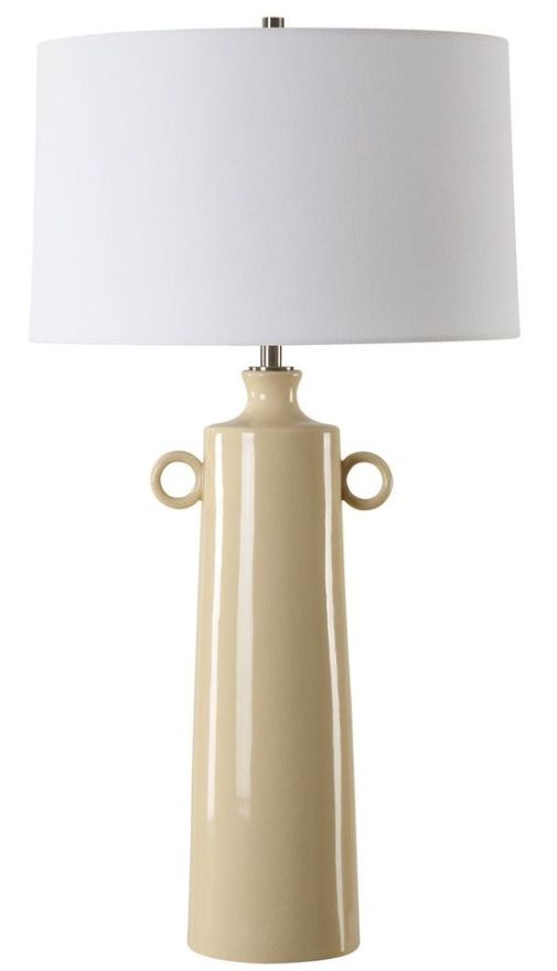 Uttermost® Florero Pale Yellow Table Lamp-0