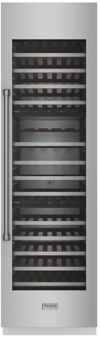 Thor Kitchen® 24" Panel Ready Built-in Column Wine Cooler-0