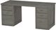 Crate Designs™ Furniture Graphite Lacquer Top Desk-0