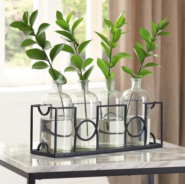 Signature Design by Ashley® Dmitri 5-Piece Black Vase and Tray Set-3
