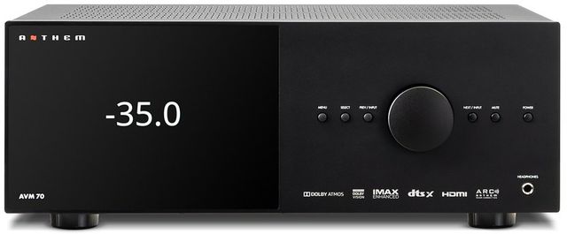 Anthem® AVM Series Black 15.4 Channel Preamplifier