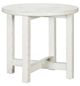 Liberty Furniture Backroads 3-Piece Parchment Brown Round Table Set with Weathered White Base-3
