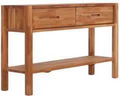 EQ3 Harvest Oak 48” Entryway Console